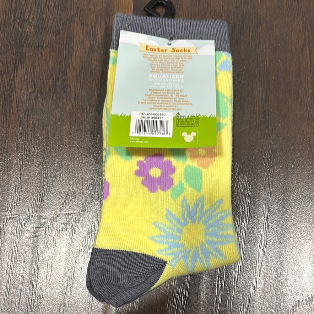 Disney Mickey Mouse Floral Socks